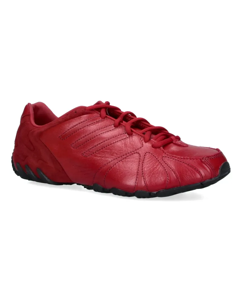 adidas Women's Sneakers Red Leather Red