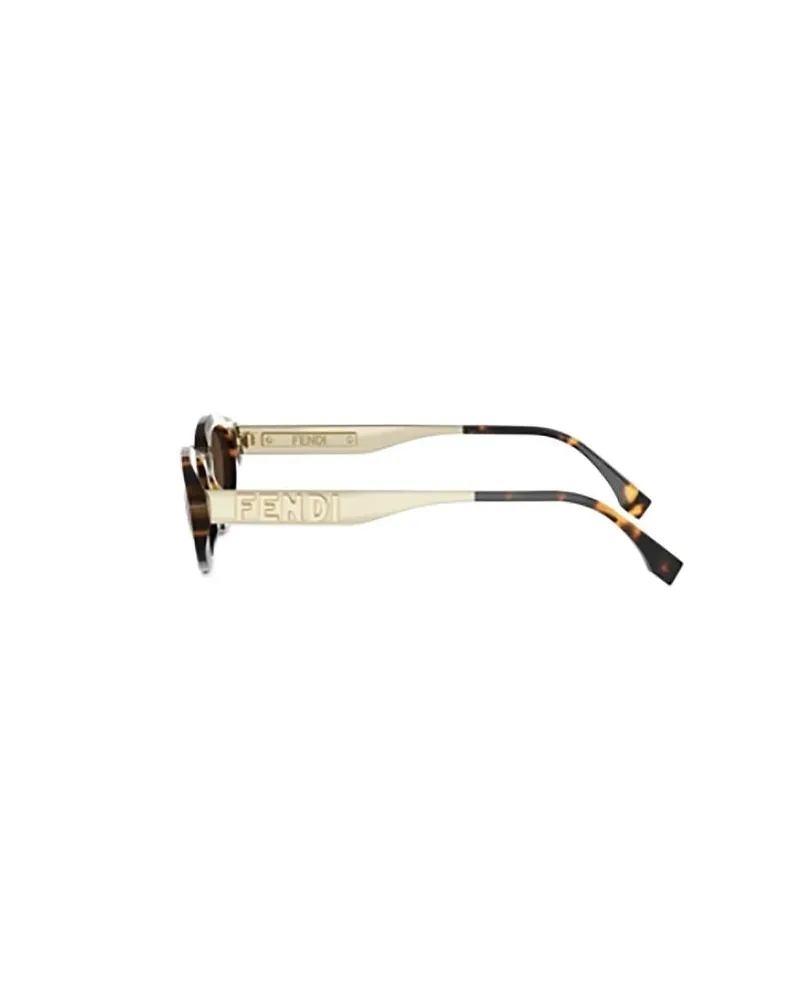 Fendi Unisex Sunglasses Havana Havana