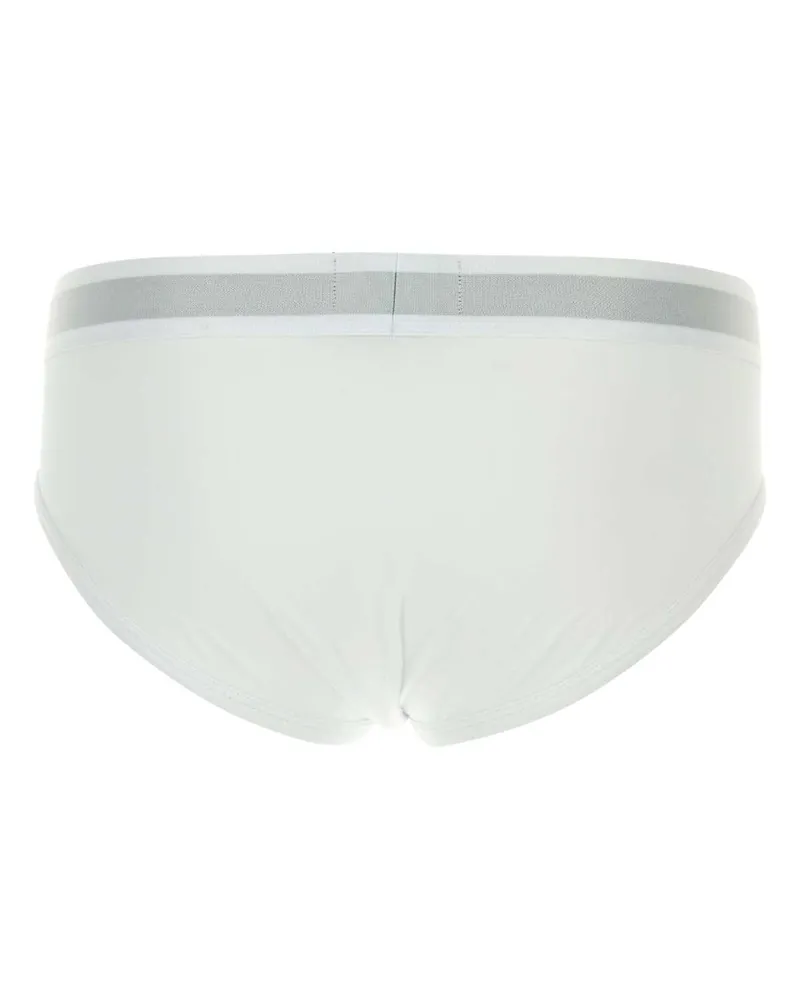 Emporio Armani White Exterior: Cotton Elastane Intimo Underwear White