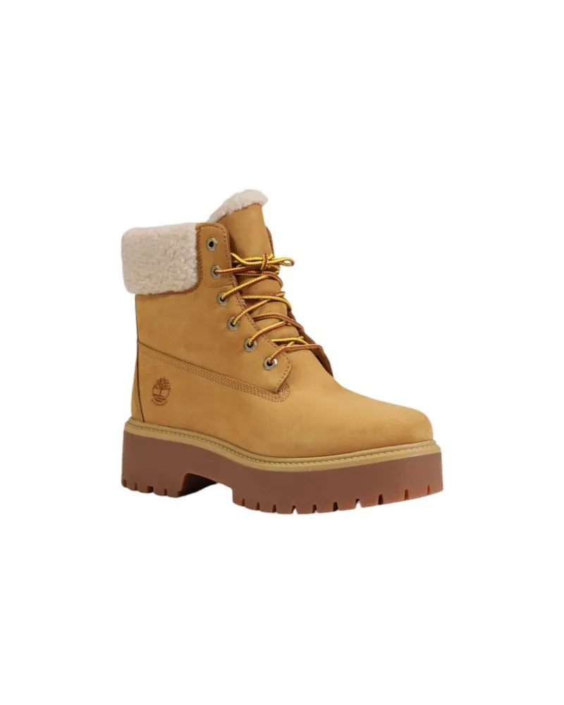 Timberland Recycled Leather Boot — Beige Beige