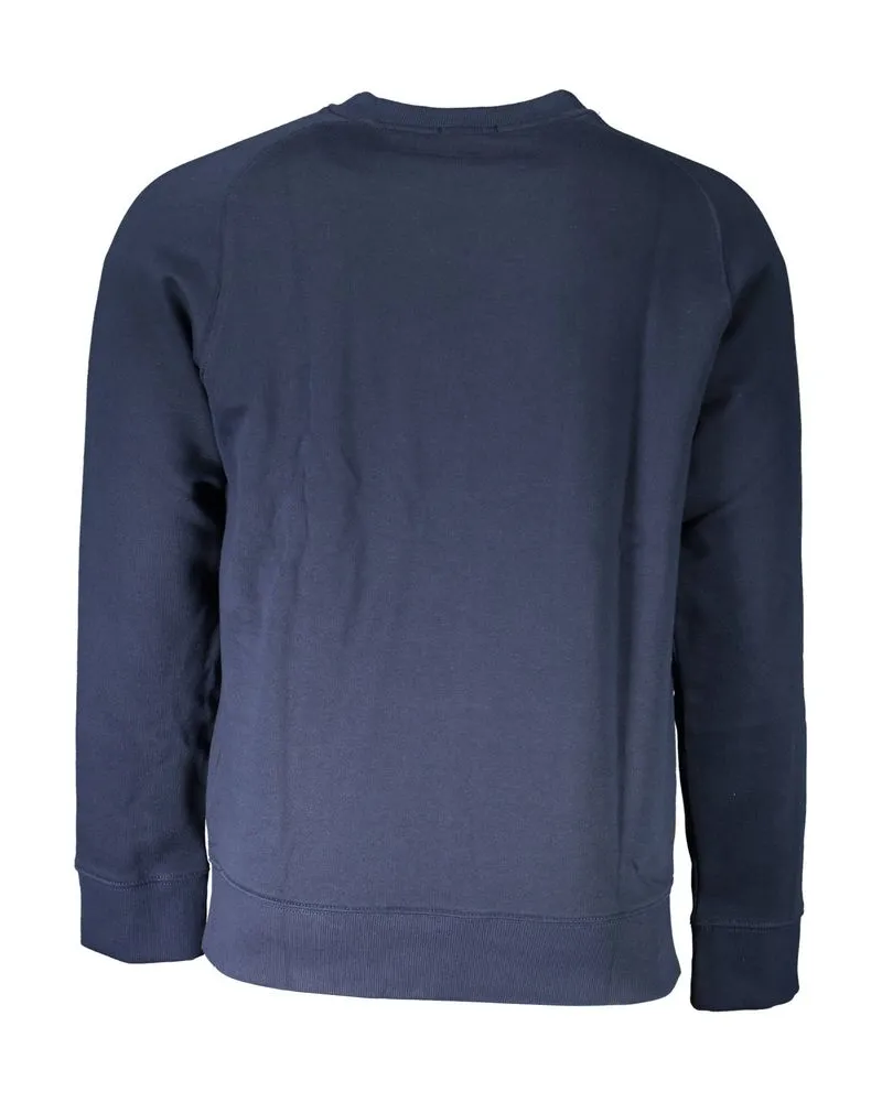Timberland Logo Embroidered Sweatshirt — Navy Navy