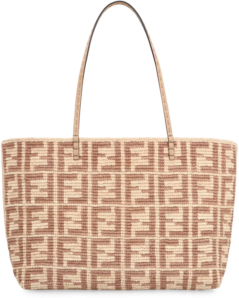 Fendi Tote Bag — Beige Beige