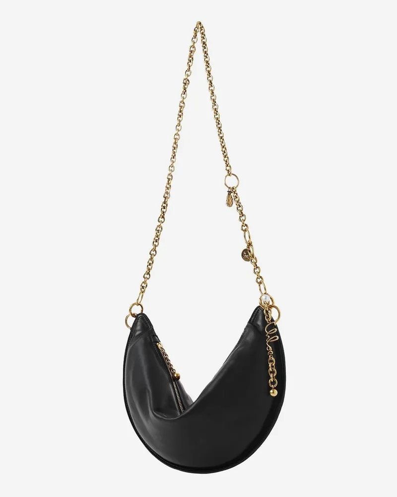 Chloé Women's Icons Leather Shoulder Bag Black Black