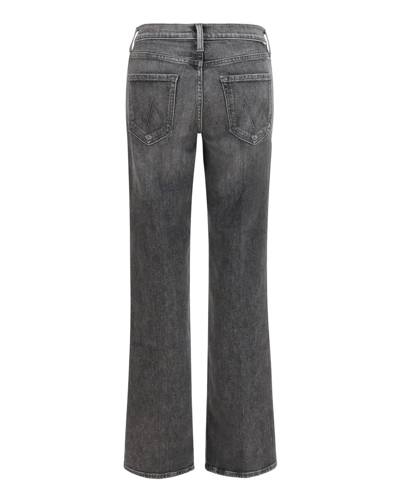 Mother Women's The Bookie Sneak Jeans Dainty And Dangerous Cotton Gray