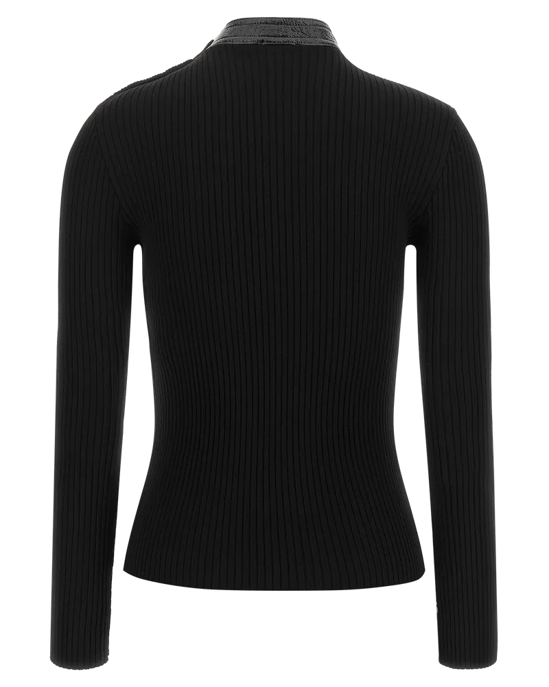 Courrèges Women's Black Viscose Cardigan Clothing Black