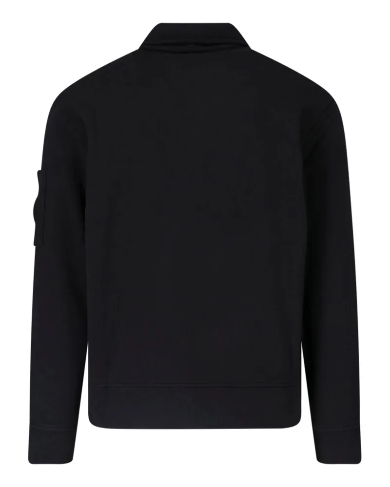 C.P. Company Men's Sweaters Black Cotton Black