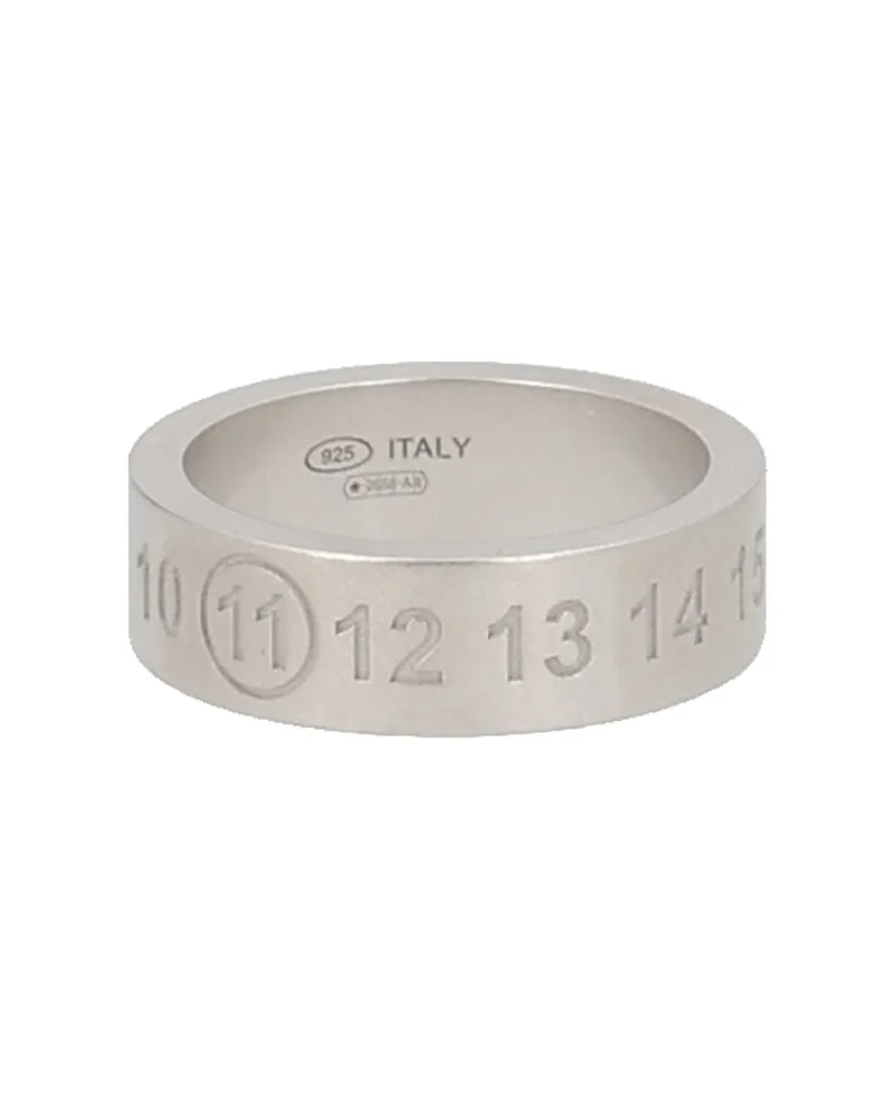 Maison Margiela Numeric Ring — Silver Silver