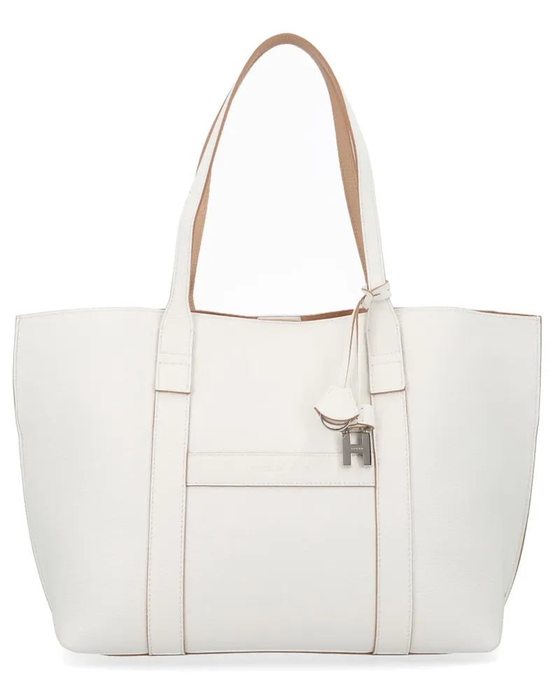 Hogan Women's Shoulder Bag White Calf Leather White