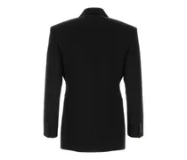 Double-Breasted Wool Blazer