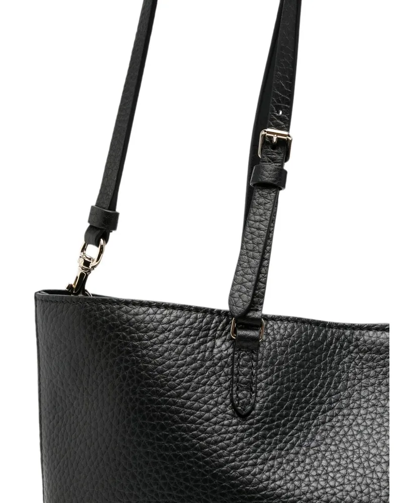 Valentino Garavani Rockstud Shoulder Bag — Black Black