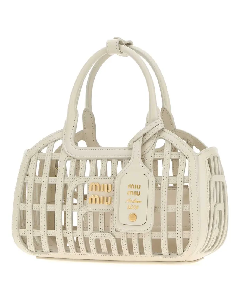 Miu Miu A Shoulder Bag — Beige Beige
