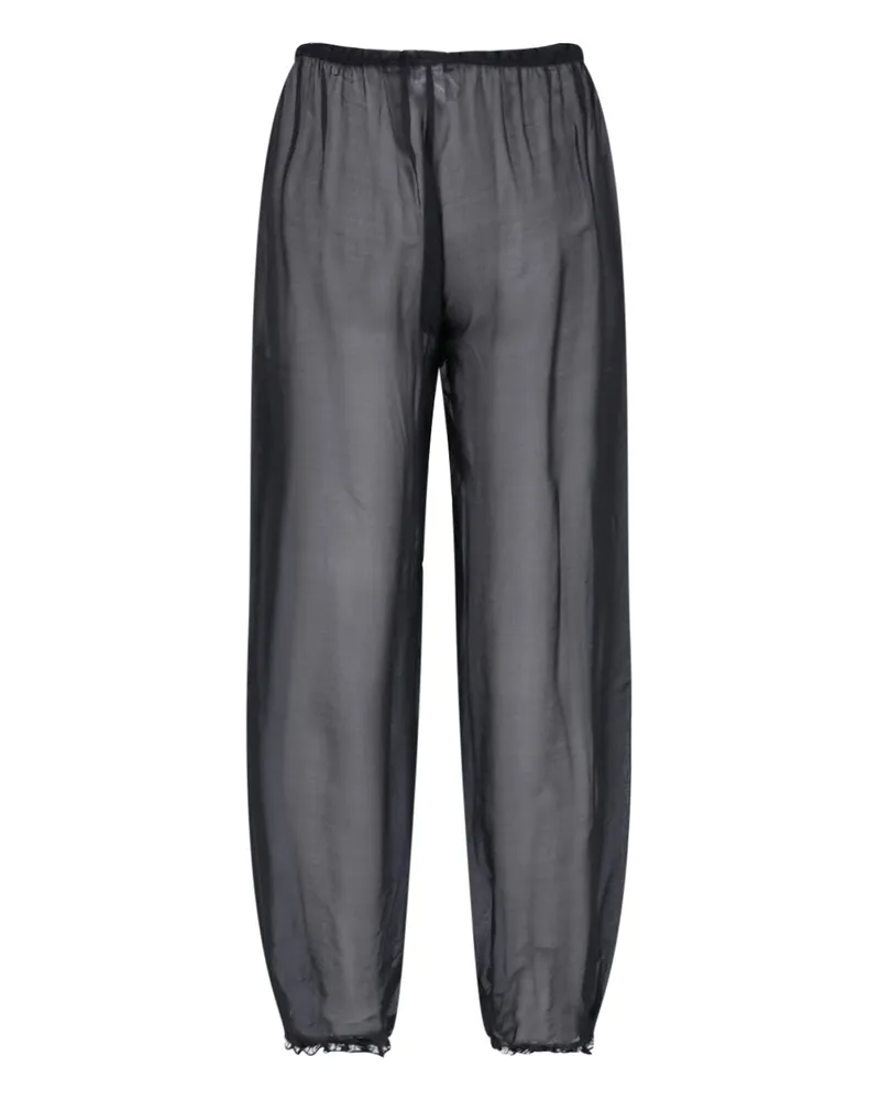 Paloma Wool Women's Trousers Black Silk Black