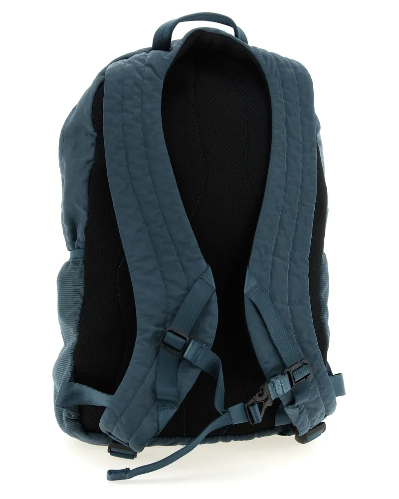 C.P. Company Men's Blue Polyamide Backpack Blue