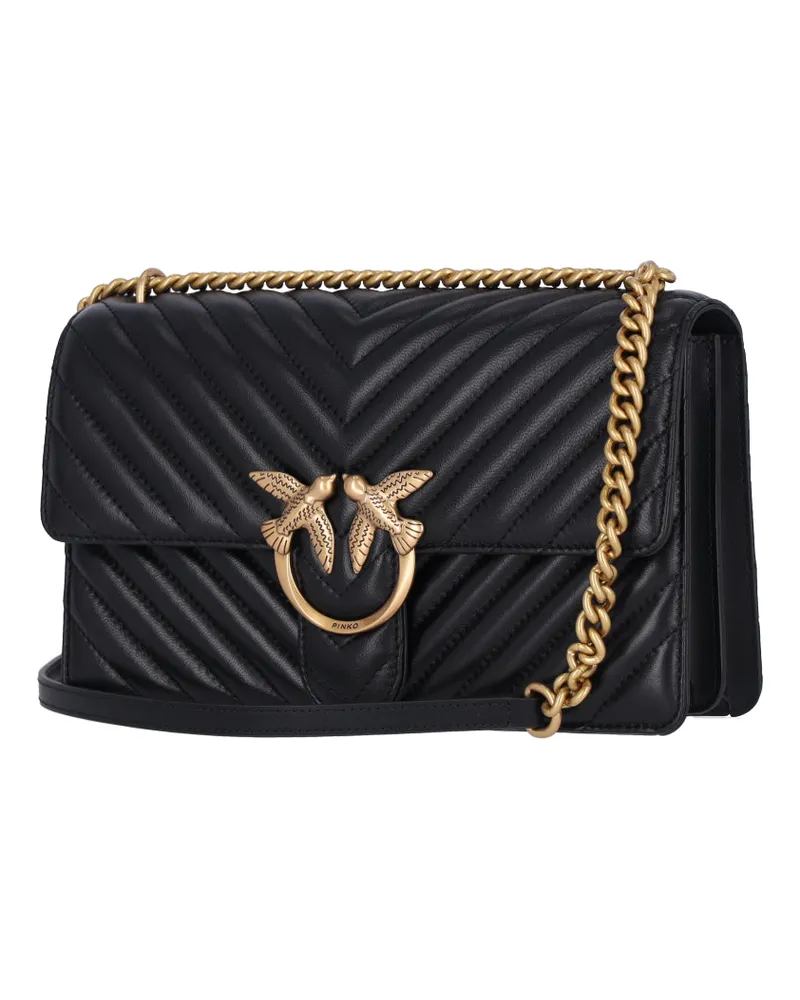 Pinko Women's Bags Black Leather Black