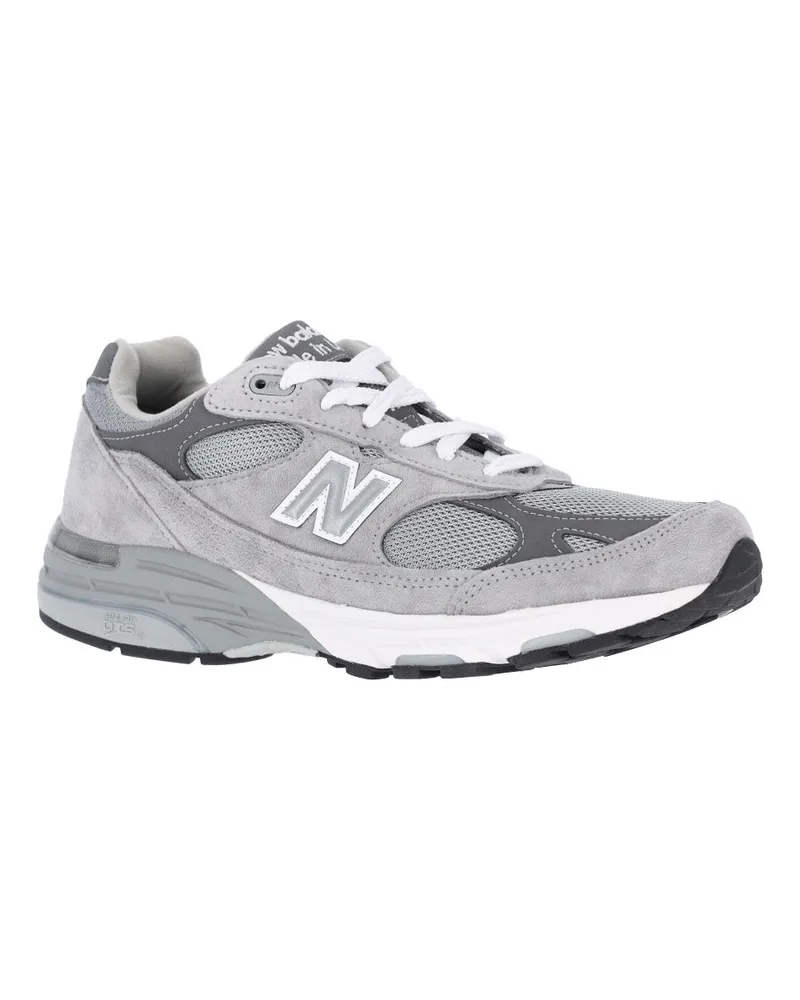 New Balance Unisex Sneakers Grey Pigskin Gray