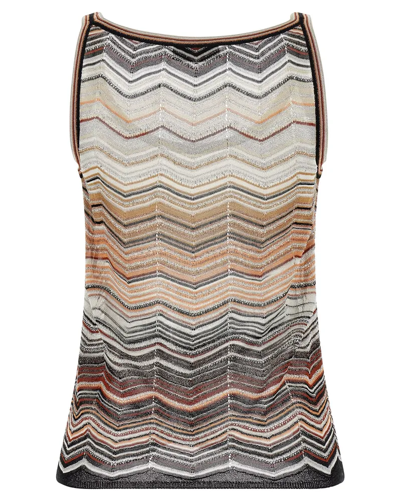 Missoni Women's Multicolor Viscose Tank Tops Multicolor