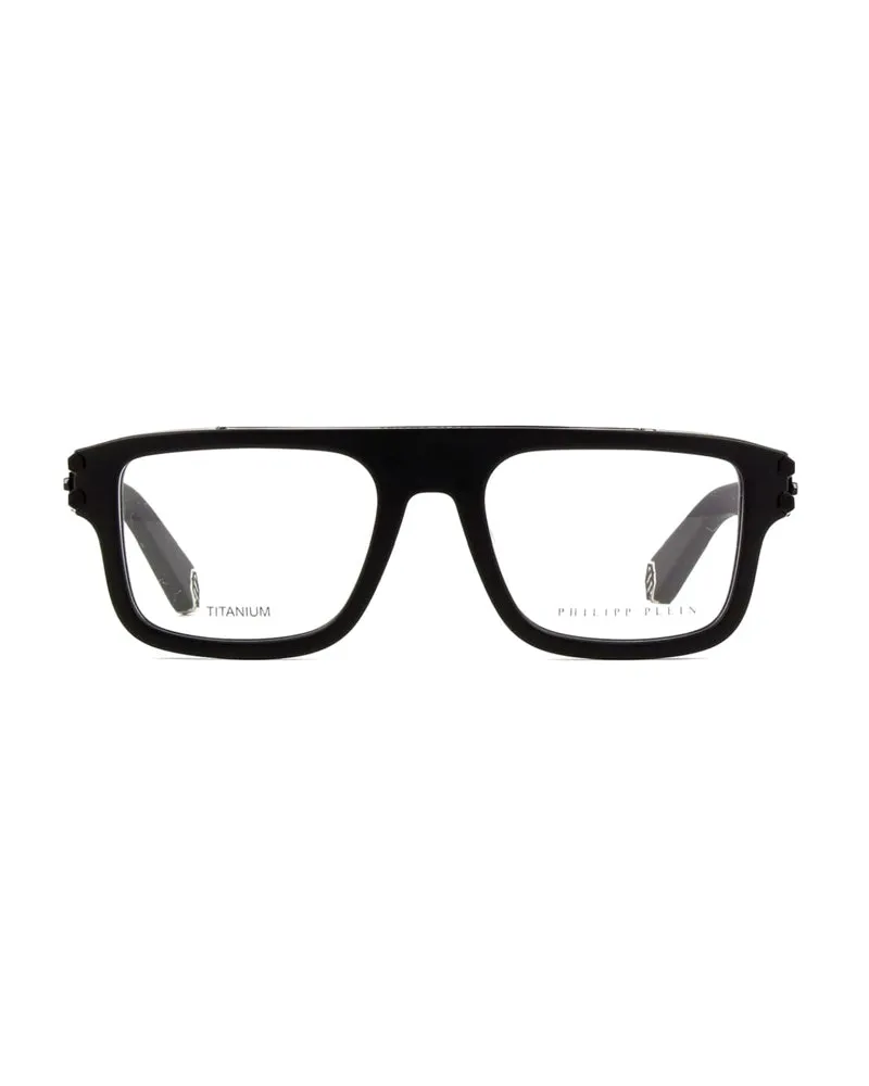Philipp Plein Men's , Frame And Lens Black Eyeglasses Sunglasses Black