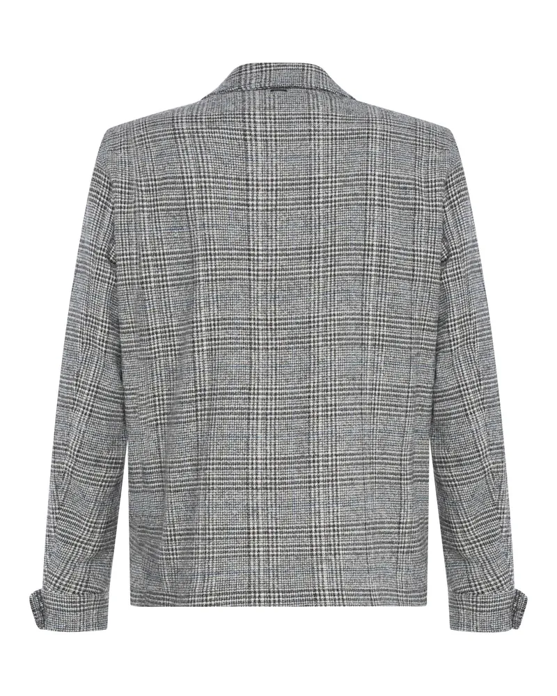 Herno Men's Blazer Gray Wool Jacket Gray