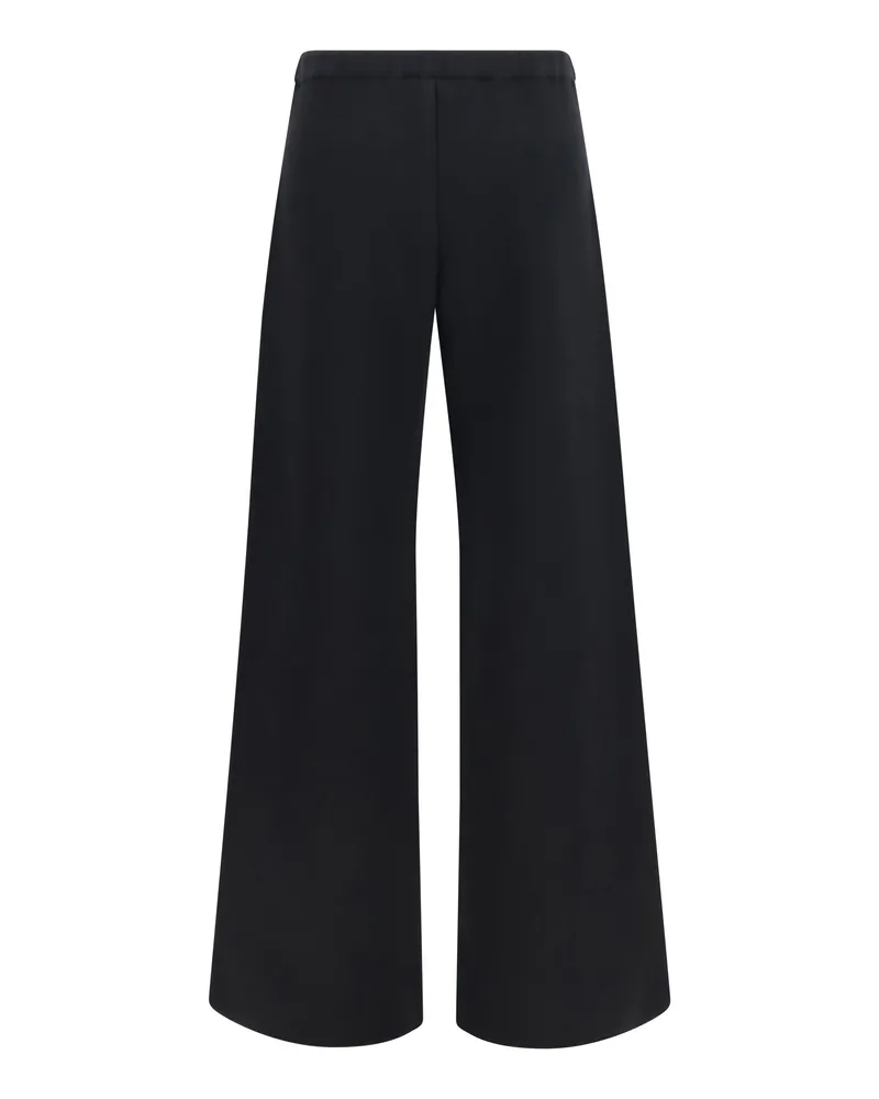 Fendi FF Zucca Cashmere Trousers — Black Black