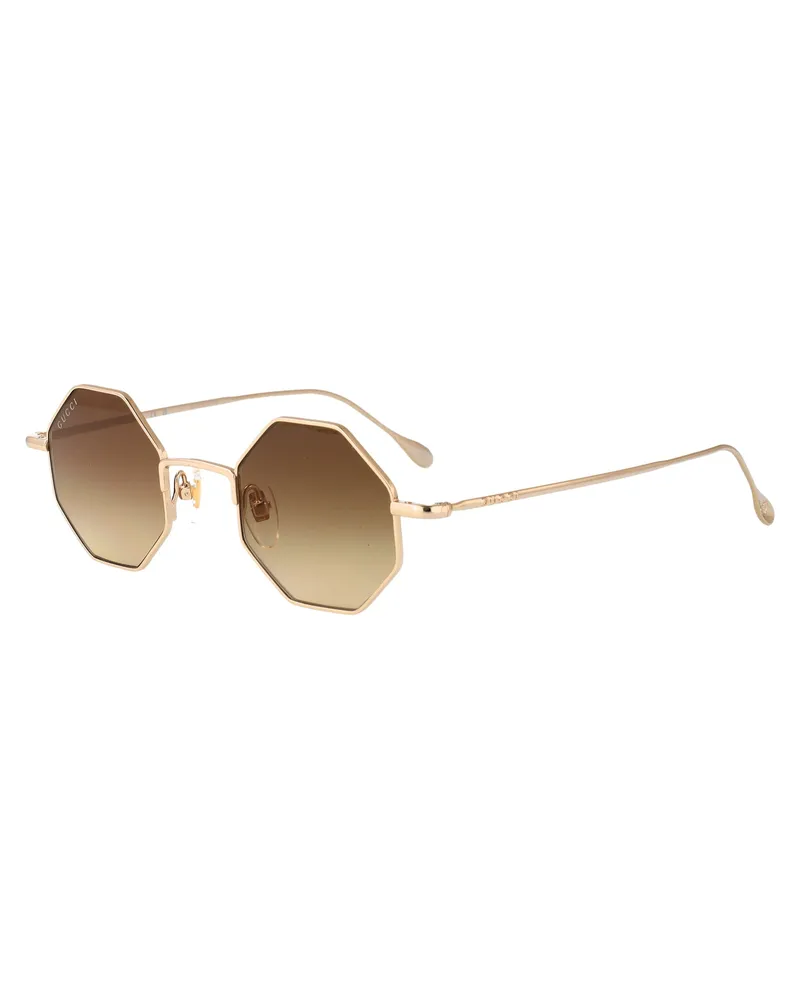 Gucci GG1814S Sunglasses — Gold Gold