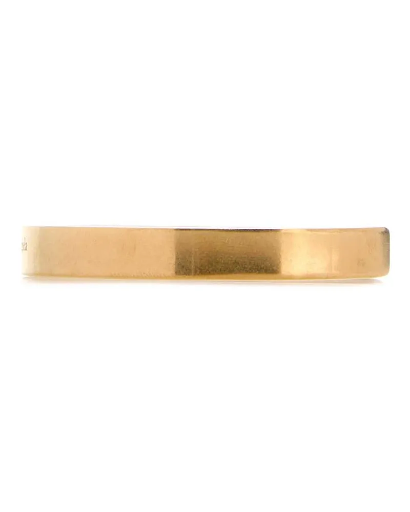 Maison Margiela Women's Gold 925 Silver Bracelet Yellowgoldplatingburattato Bracelets Gold