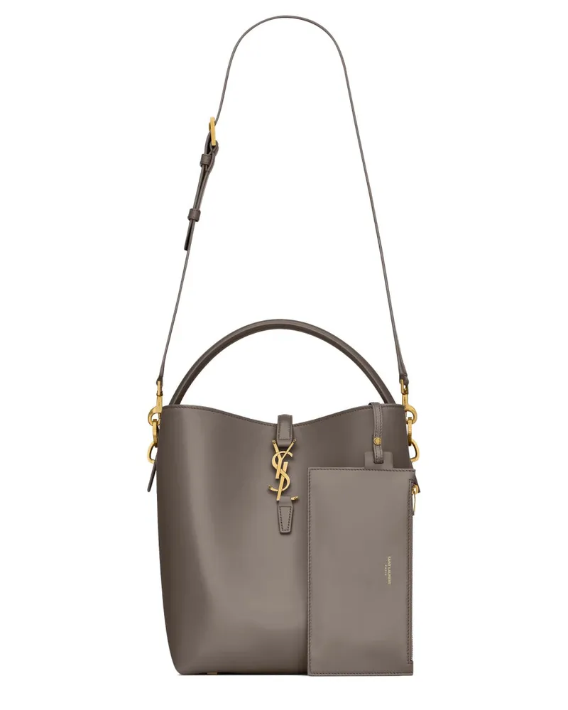 Saint Laurent The 37 Shoulder Bag — Gray Gray