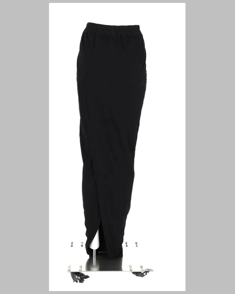 DRKSHDW by Rick Owens Women's Pull On Pillar Skirt Black Cotton Black