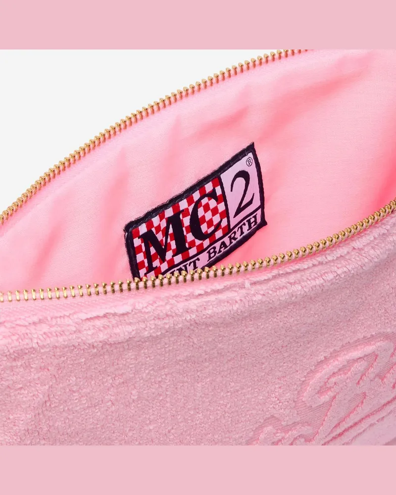 MC2 Saint Barth Women's Cotton Pouch Pink Shoulder Bags Pink