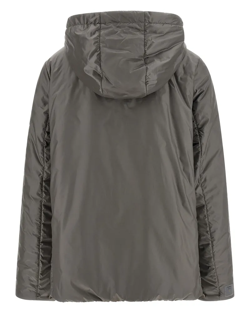 Max Mara Women's Gray Polyester Jacket Clothing Gray