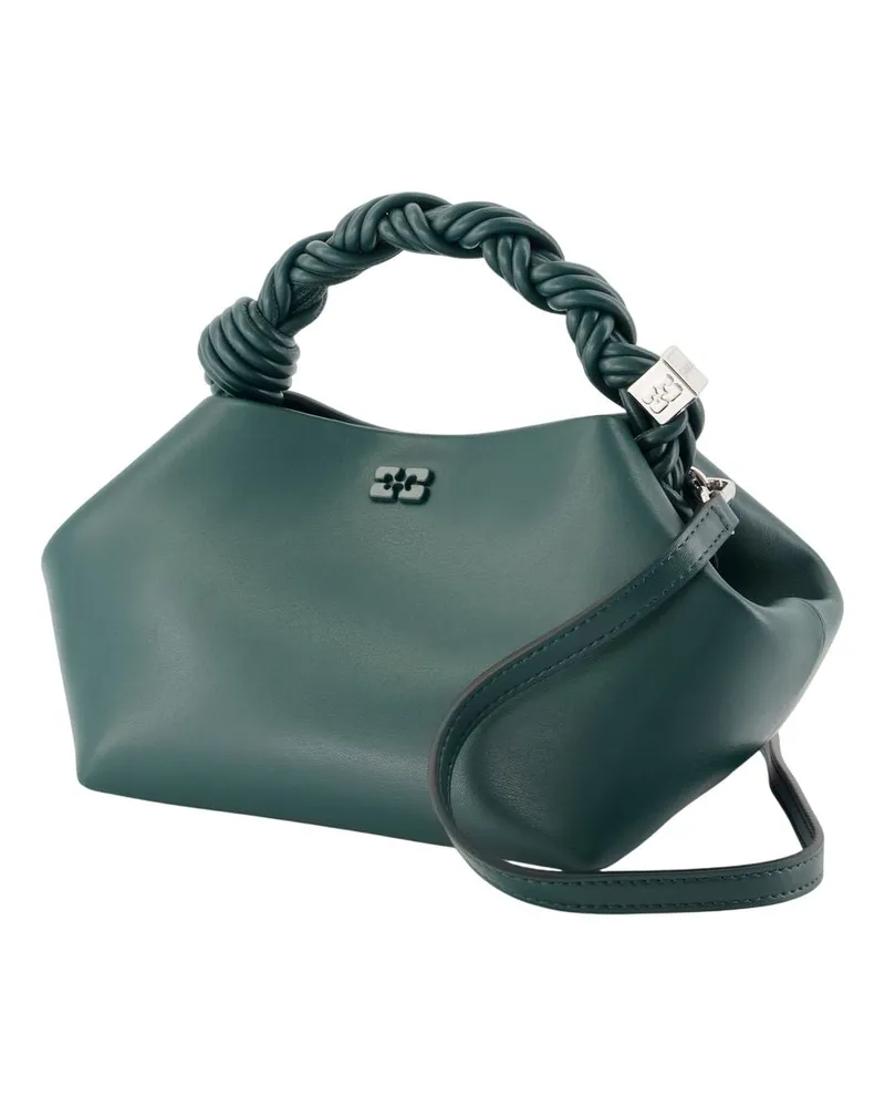 Ganni Bou Shoulder Bag — Green Green