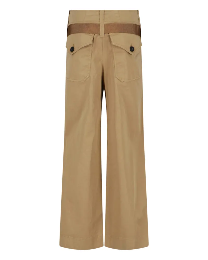 Seafarer Women's Trousers Beige Cotton Beige