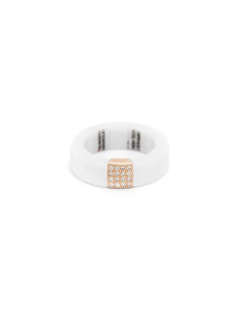 Roberto Demeglio Women's 18kt Rose Gold Diamond Ring Ss24 W 