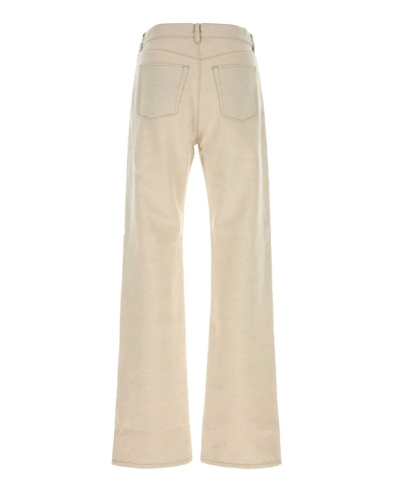 Fendi Regular Jeans — Beige Beige