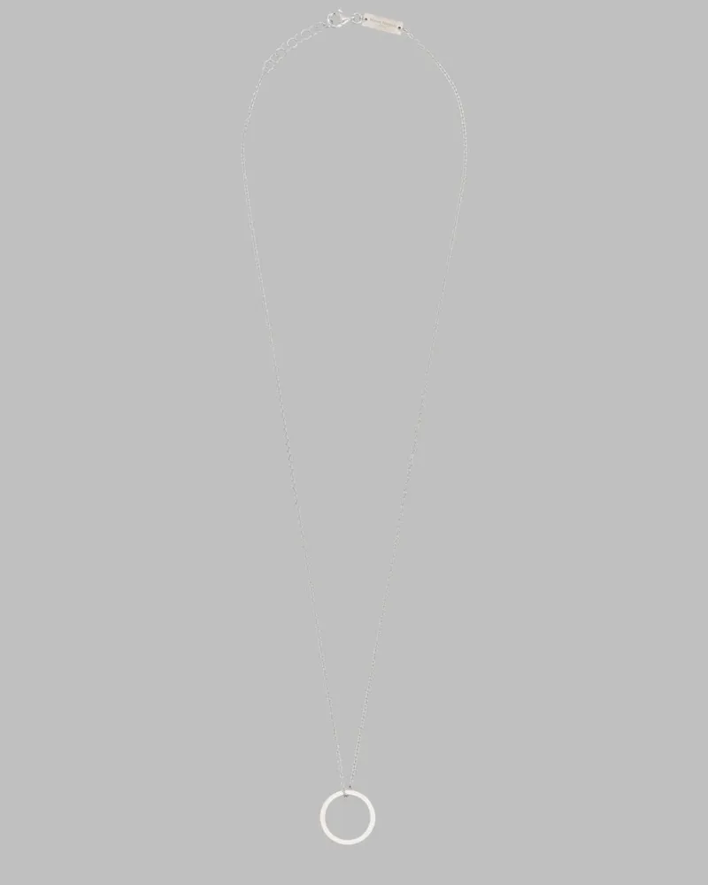 Maison Margiela Unisex Necklace Numeric Silver Necklaces Silver