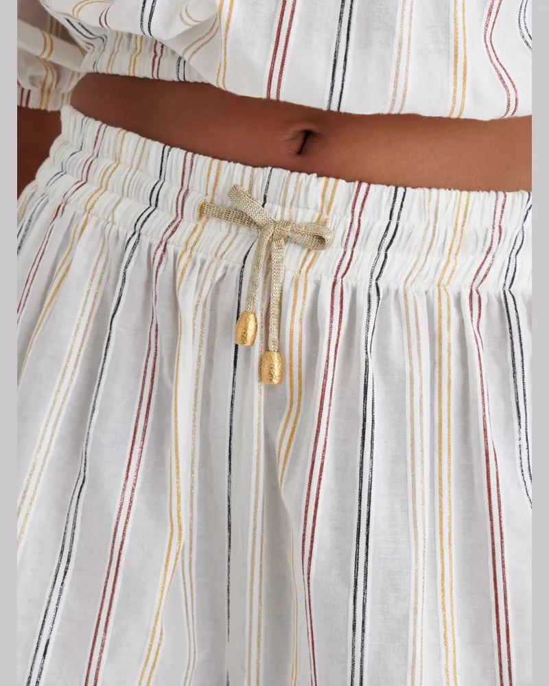 Eres Women's Neda Striped Shorts Ss25 W 