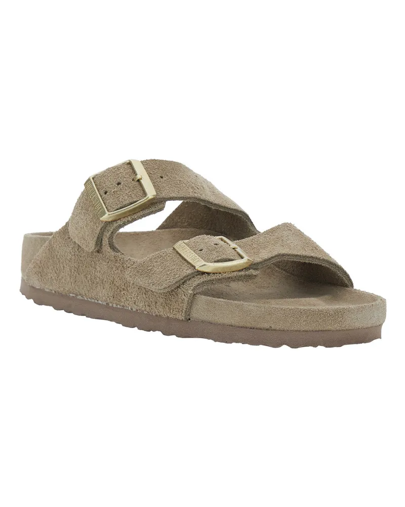 Birkenstock Women's Sandals Arizona Exq Beige Leather Beige