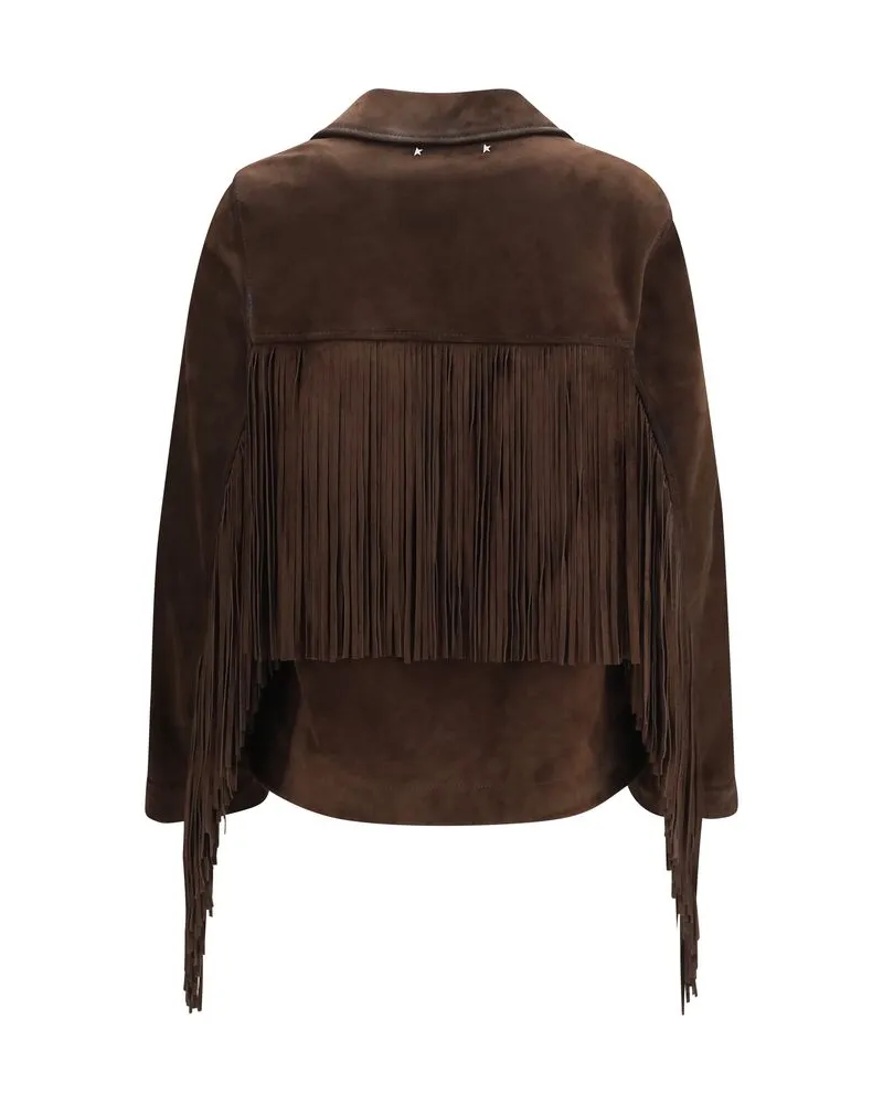 Golden Goose Journey Jacket — Brown Brown