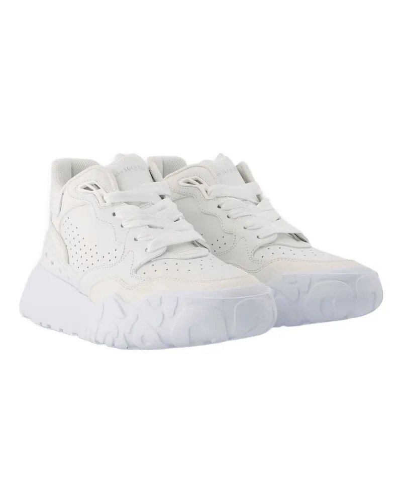 Alexander McQueen Women's Sneaker White Leather White
