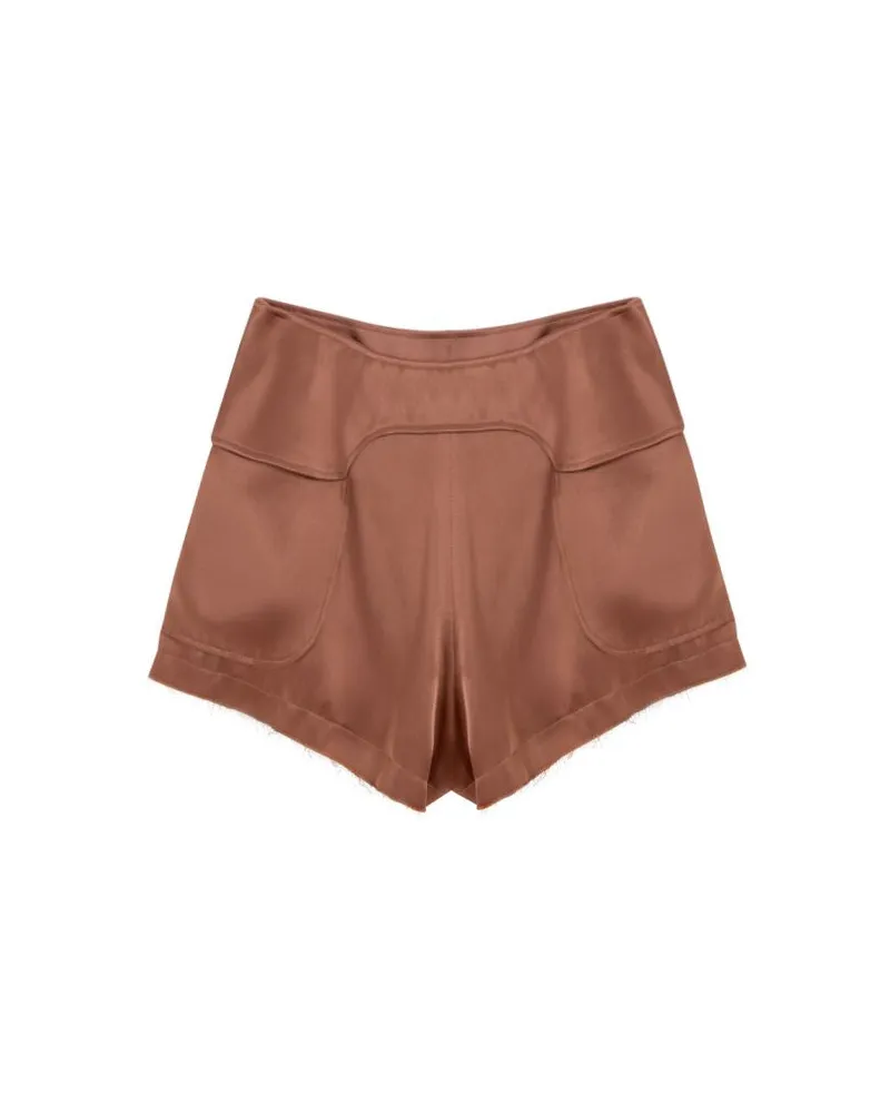 Tom Ford Women's Pink Viscose Shorts Pink