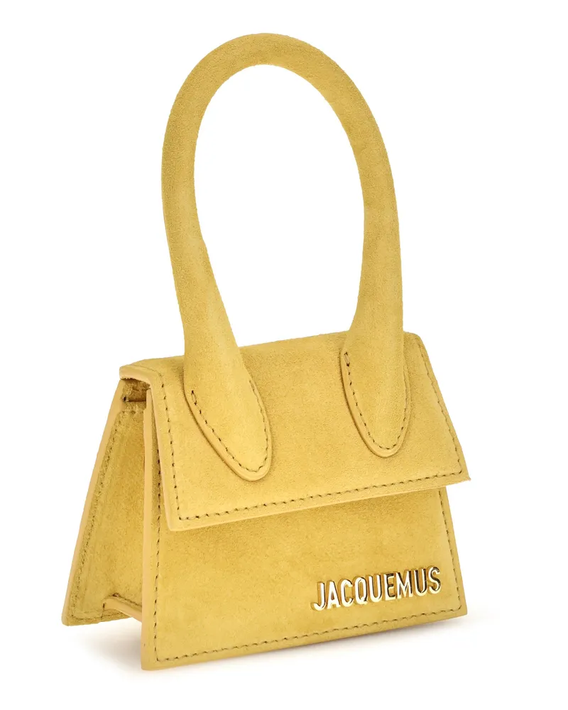 Jacquemus Women's Le Chiquito Dark Yellow Shoulder Bags Yellow