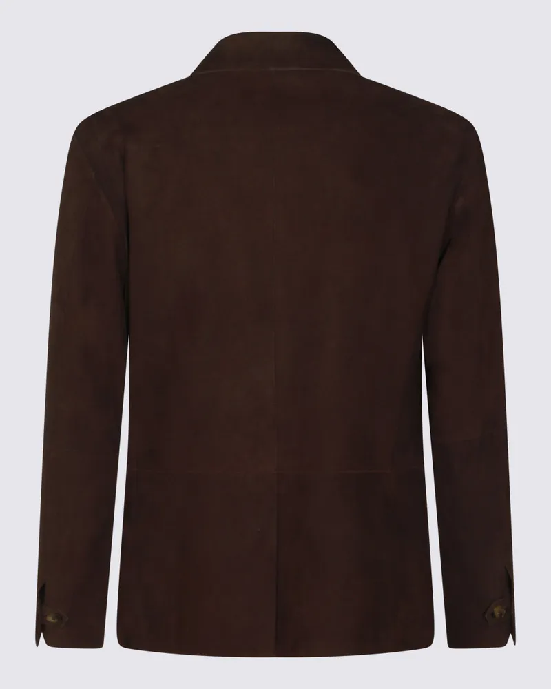 Canali Men's Jackets _le Brown