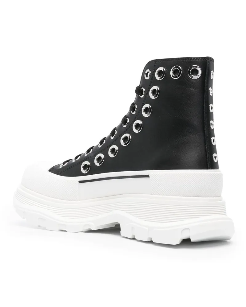 Alexander McQueen Tread Slick Boot — Black Black