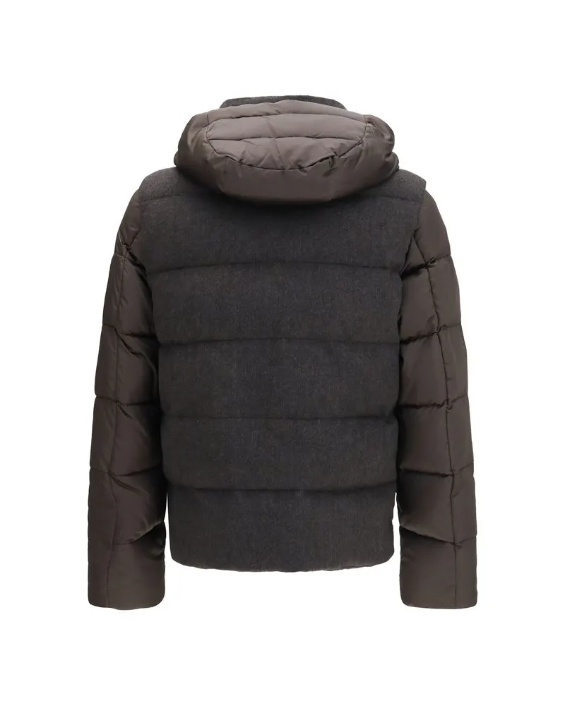 MOORER Casciano Down Jacket — Gray Gray