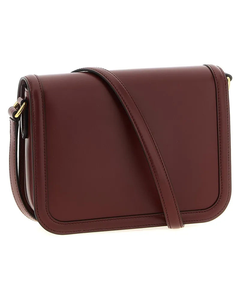 Valentino Garavani Women's Bordeaux Calfskin Crossbody Bag Bordeaux