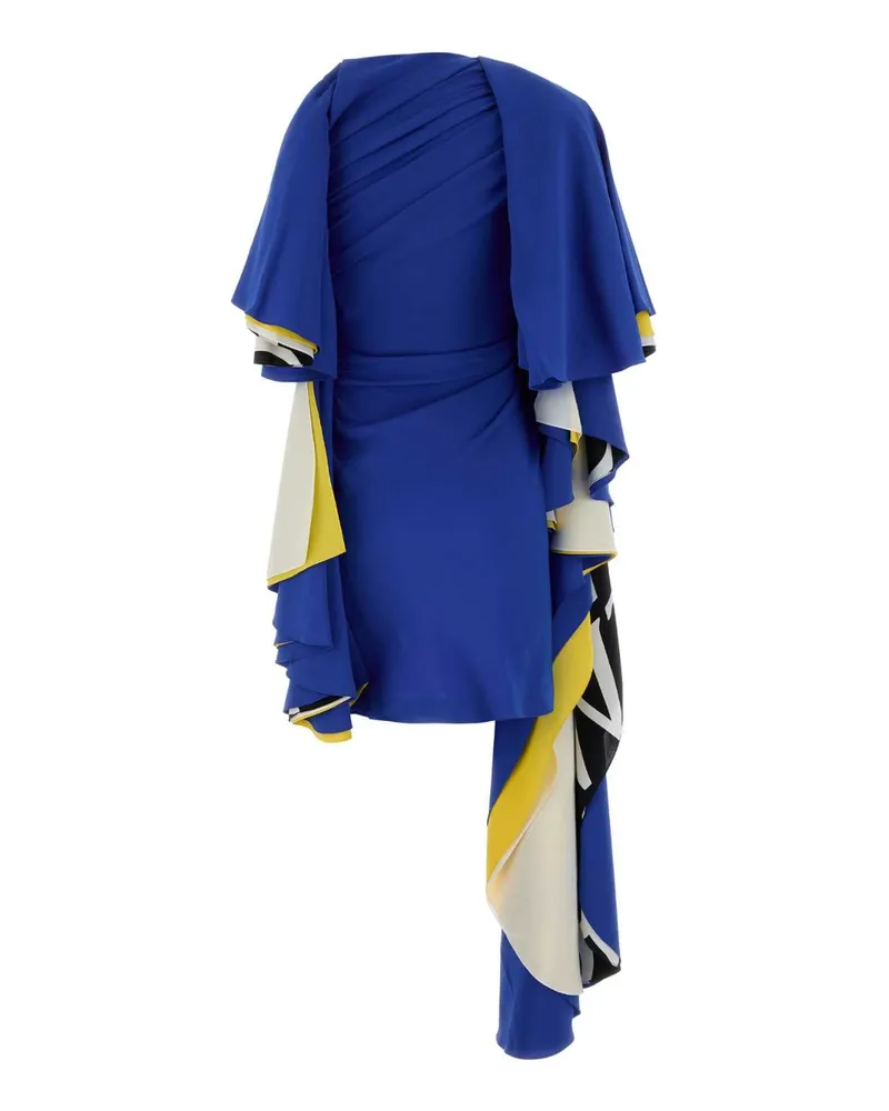 Loewe Women's Blue Cady Dress Exterior: Viscose Elastane Abiti Blue