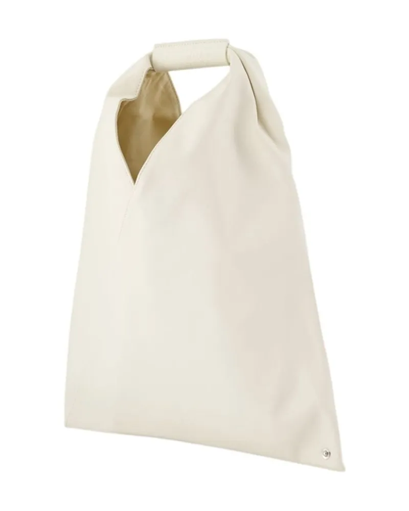 Maison Margiela Japanese Shopper Synthetic Tote Bag — White White