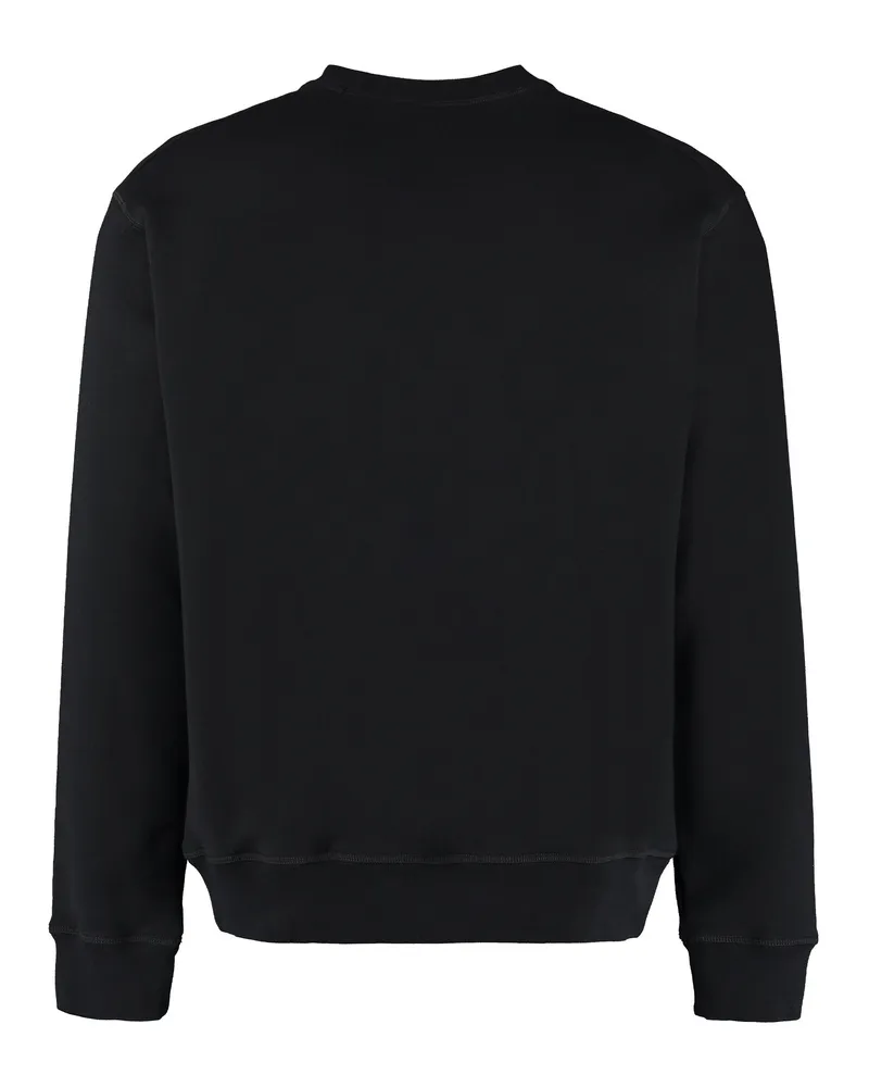 Dsquared2 Men's Cotton Sweatshirt Black Sweatshirts Sweater Black
