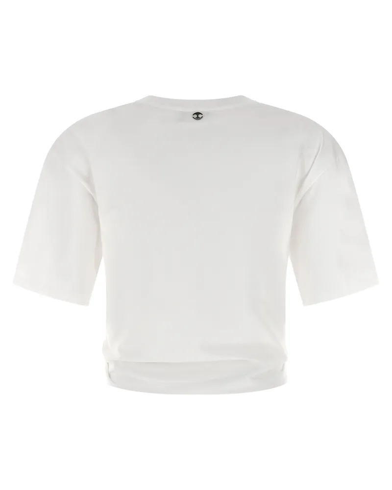 Paco Rabanne Metal Piercing Print T-Shirt — White White