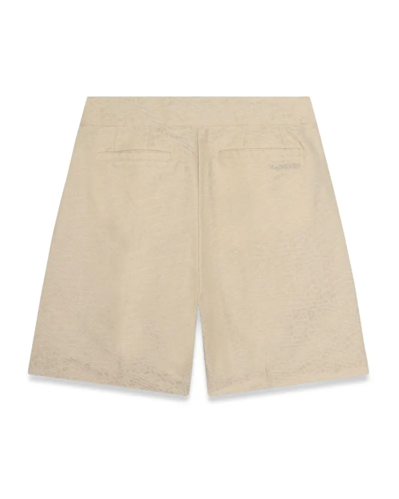 Lanvin Cotton-Polyester Bermudas — Beige Beige