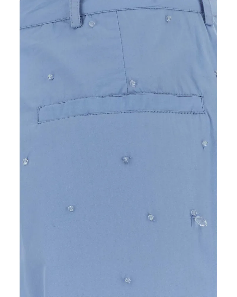 Giuseppe di Morabito Applicazione Trouser — Blue Blue